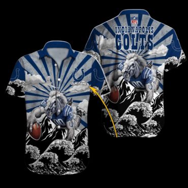 Personalized Indianapolis Colts Indy Pride Paradise Hawaiian Shirt Unisex T-shirt, Sweatshirt, Hoodie, Long Sleeve Tee - T-Shirt, Sweatshirt, Hoodie