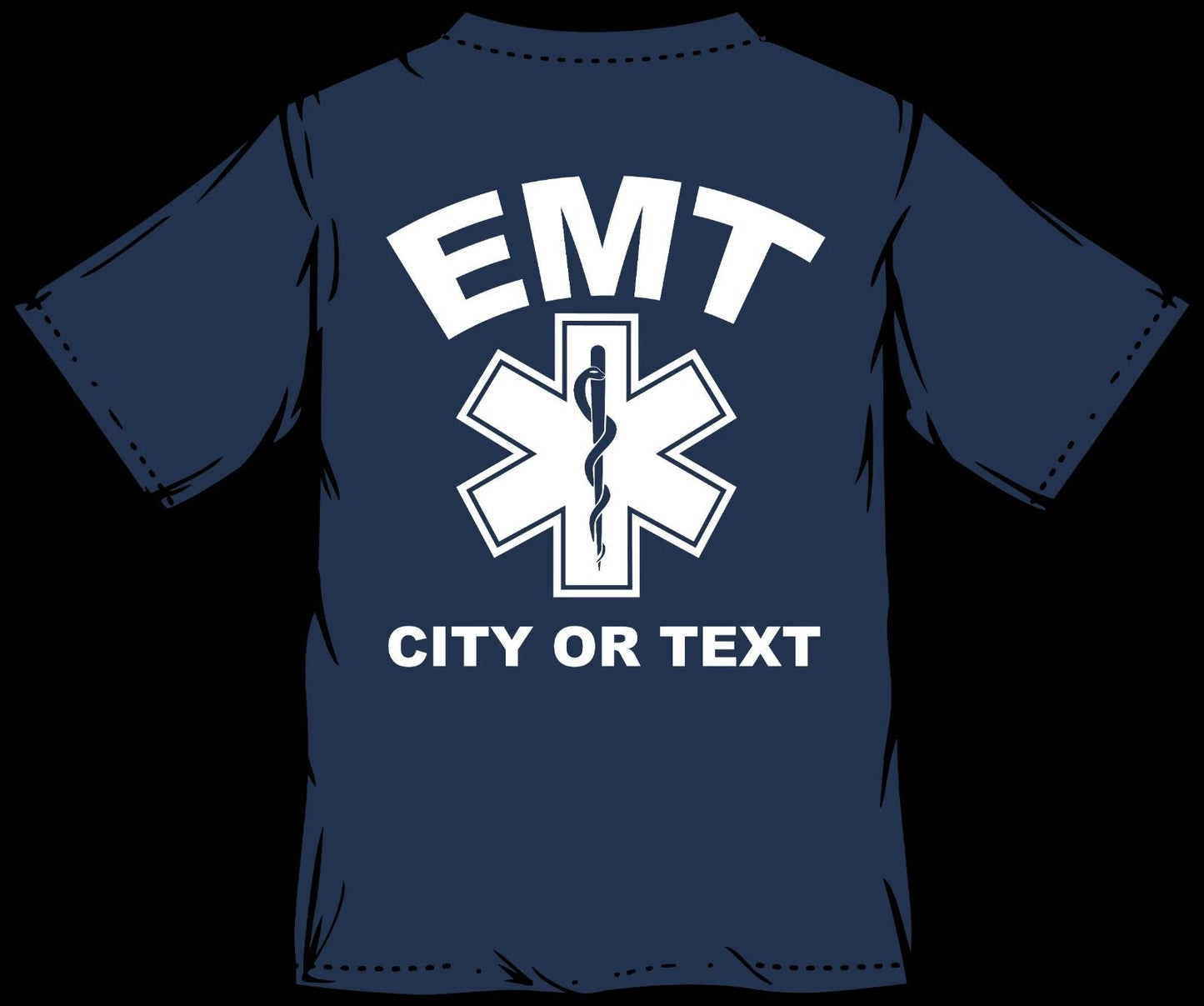 Personalized EMT Shirt FireFighter Fire Department T-shirt Custom Unisex T-shirt, Sweatshirt, Hoodie, Long Sleeve Tee - T-Shirt, Sweatshirt, Hoodie