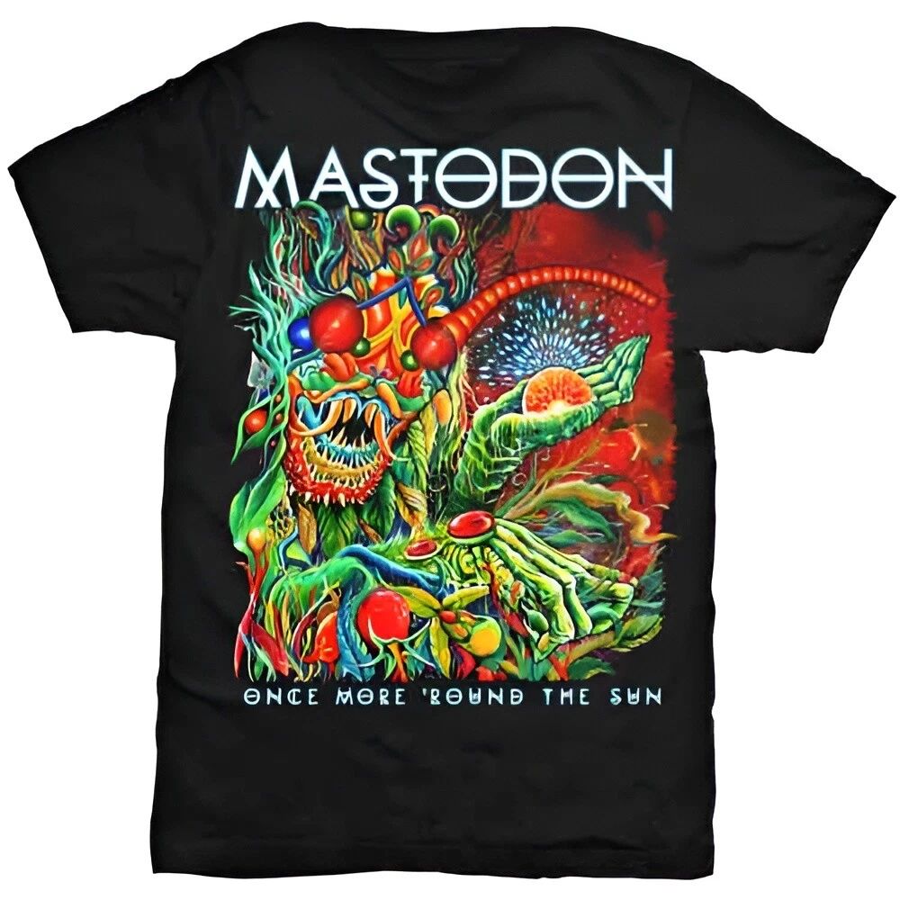 Authentic Mastodon Once More Round The Sun T-Shirt S-2XL NEW Unisex T-shirt, Sweatshirt, Hoodie, Long Sleeve Tee - T-Shirt, Sweatshirt, Hoodie