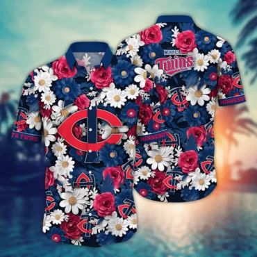 Minnesota Twins Bloom Spirit Hawaiian Shirt Unisex T-shirt, Sweatshirt, Hoodie, Long Sleeve Tee - T-Shirt, Sweatshirt, Hoodie