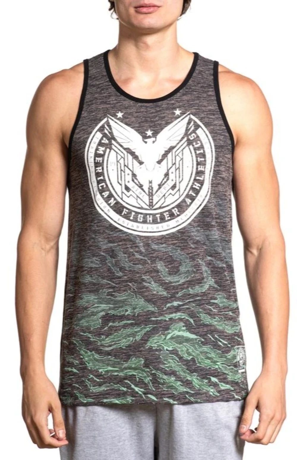 AMERICAN FIGHTER Men's Tank PORTER TANK Premium Athletic MMA Unisex T-shirt, Sweatshirt, Hoodie, Long Sleeve Tee - T-Shirt, Sweatshirt, Hoodie
