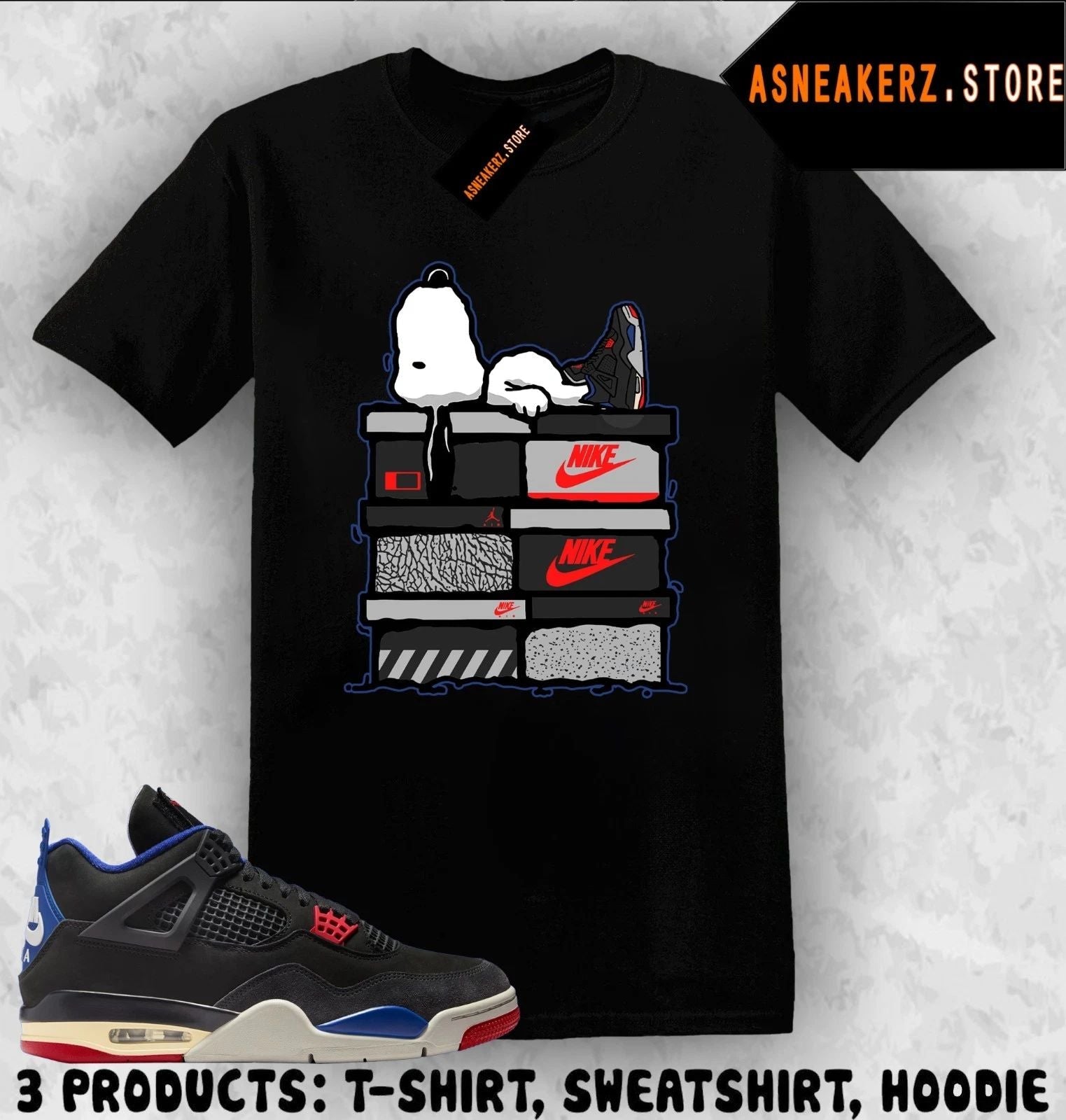 Shirt To Match AJ 4 Rare Air 2025 Sneaker Matching Tee Sneakerhead S Dog T-Shirt Unisex T-shirt, Sweatshirt, Hoodie, Long Sleeve Tee - T-Shirt, Sweatshirt, Hoodie