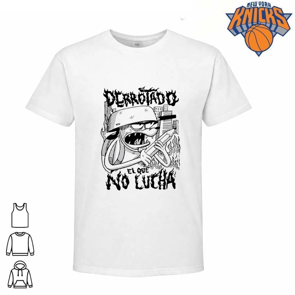Derrotado El Que No Lucha Cartoon Character Flame Shirt Unisex T-shirt, Sweatshirt, Hoodie, Long Sleeve Tee - T-Shirt, Sweatshirt, Hoodie