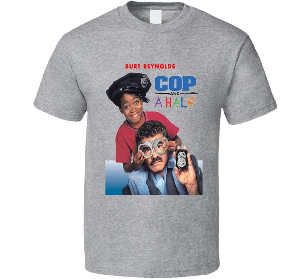 Cop And A Half Retro Comedy Funny Movie T Shirt Unisex T-shirt, Sweatshirt, Hoodie, Long Sleeve Tee - T-Shirt, Sweatshirt, Hoodie