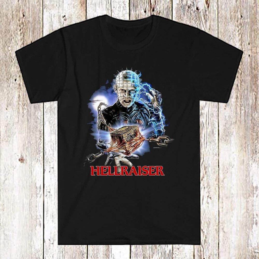 Hellraiser Movie Men's Black Size S-5XL Unisex T-shirt, Sweatshirt, Hoodie, Long Sleeve Tee - T-Shirt, Sweatshirt, Hoodie