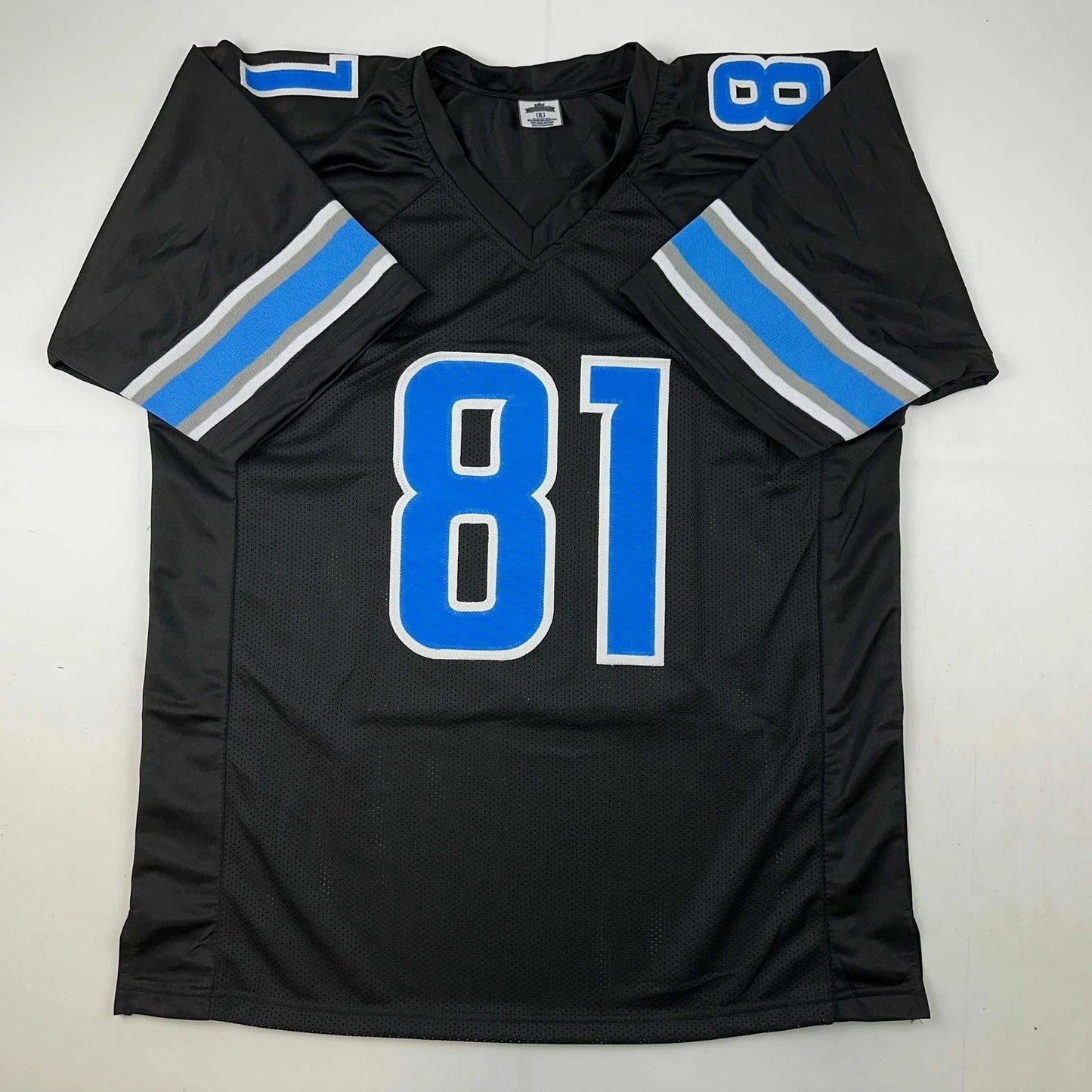Calvin Johnson Detroit Black Reprint Jersey Unisex T-shirt, Sweatshirt, Hoodie, Long Sleeve Tee - T-Shirt, Sweatshirt, Hoodie