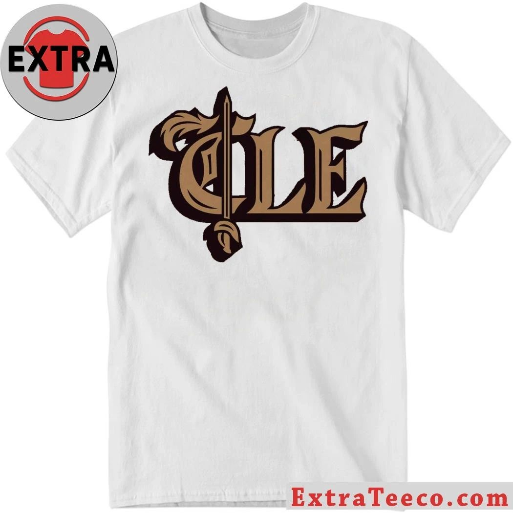 CLE Basketball Old English Sword 2026 T-Shirt Unisex T-shirt, Sweatshirt, Hoodie, Long Sleeve Tee - T-Shirt, Sweatshirt, Hoodie