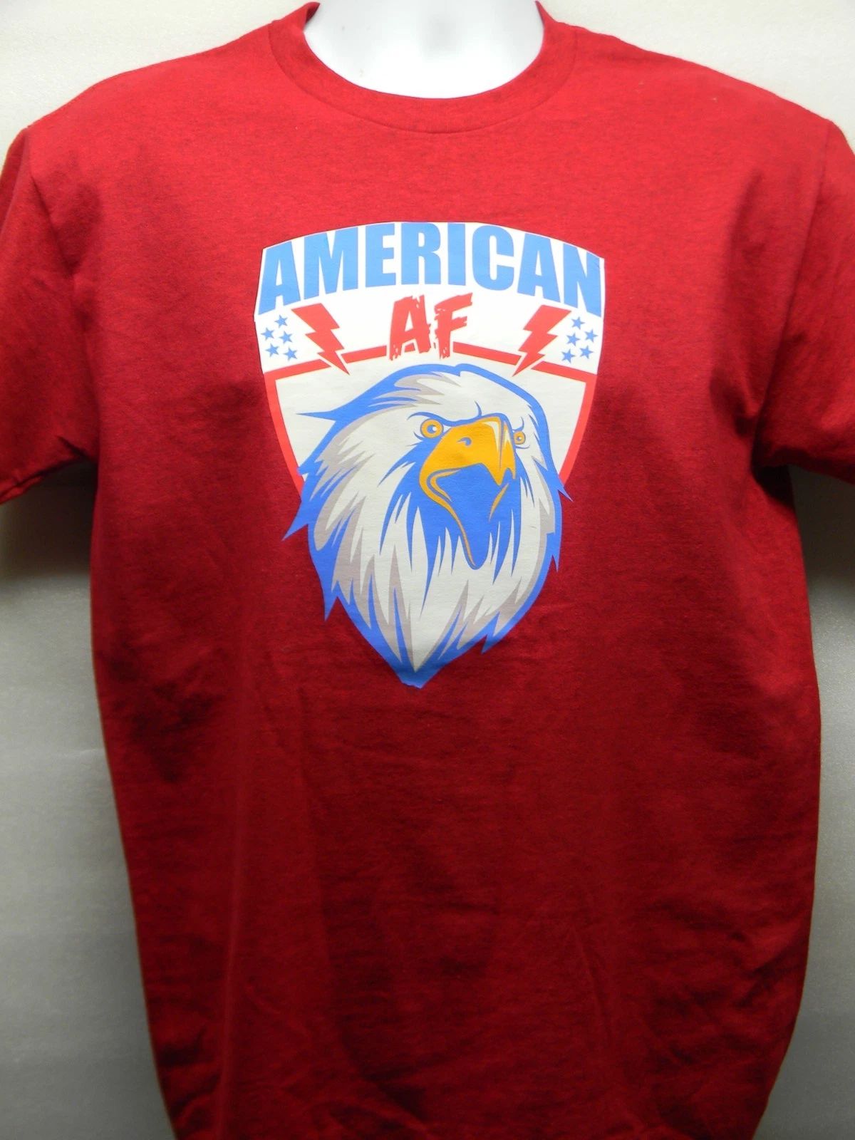 Medium American AF custom graphic t-shirt unisex cotton Unisex T-shirt, Sweatshirt, Hoodie, Long Sleeve Tee - T-Shirt, Sweatshirt, Hoodie