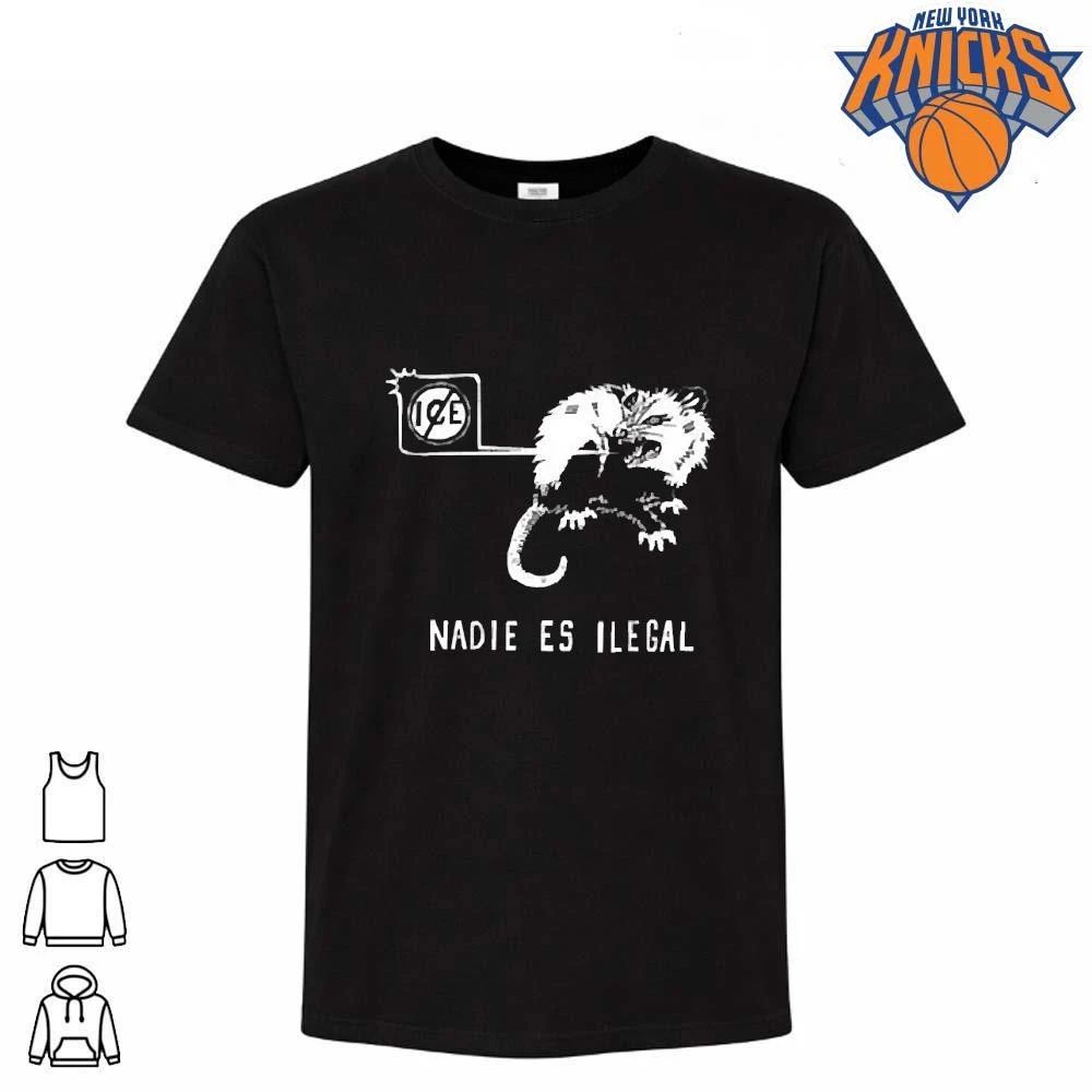 Nadie es Ilegal angry possum ice sign parody shirt Unisex T-shirt, Sweatshirt, Hoodie, Long Sleeve Tee - T-Shirt, Sweatshirt, Hoodie