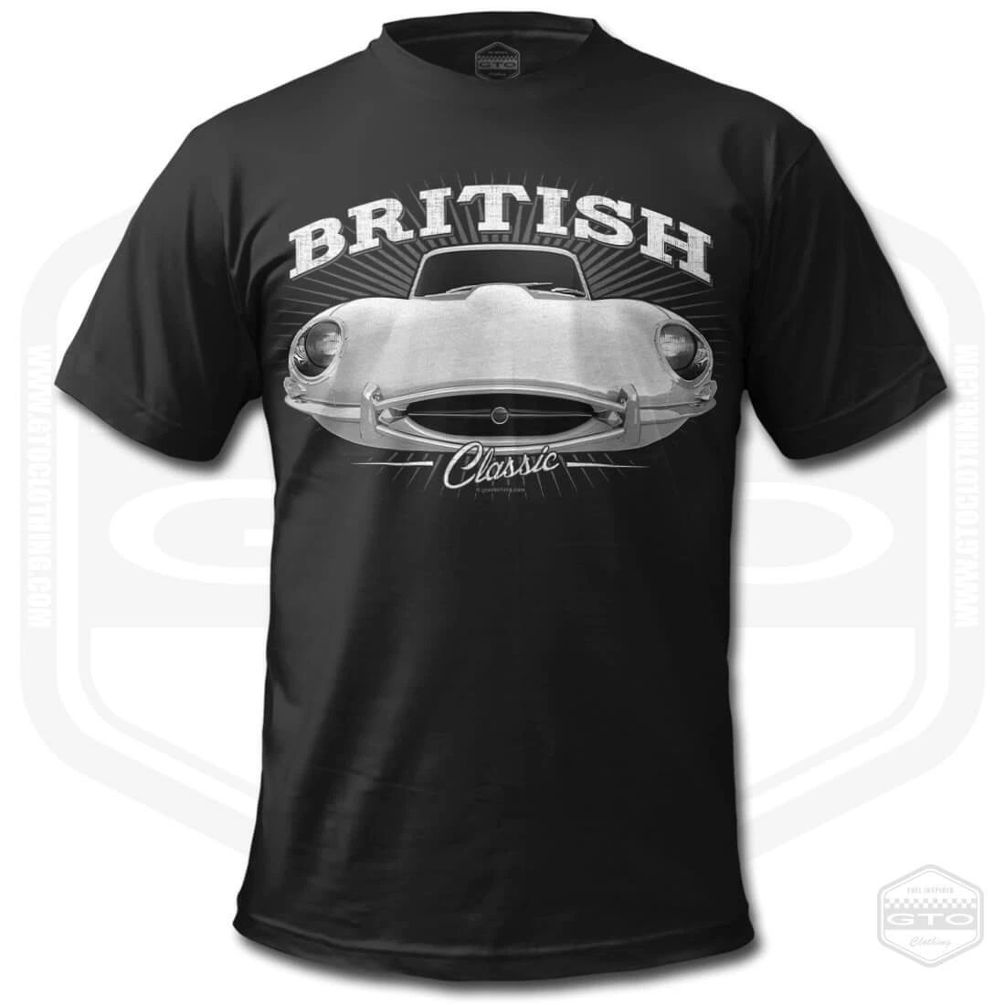 1961 E Type T-Shirt Men British Sports Car Fan Art Unisex T-shirt, Sweatshirt, Hoodie, Long Sleeve Tee - T-Shirt, Sweatshirt, Hoodie