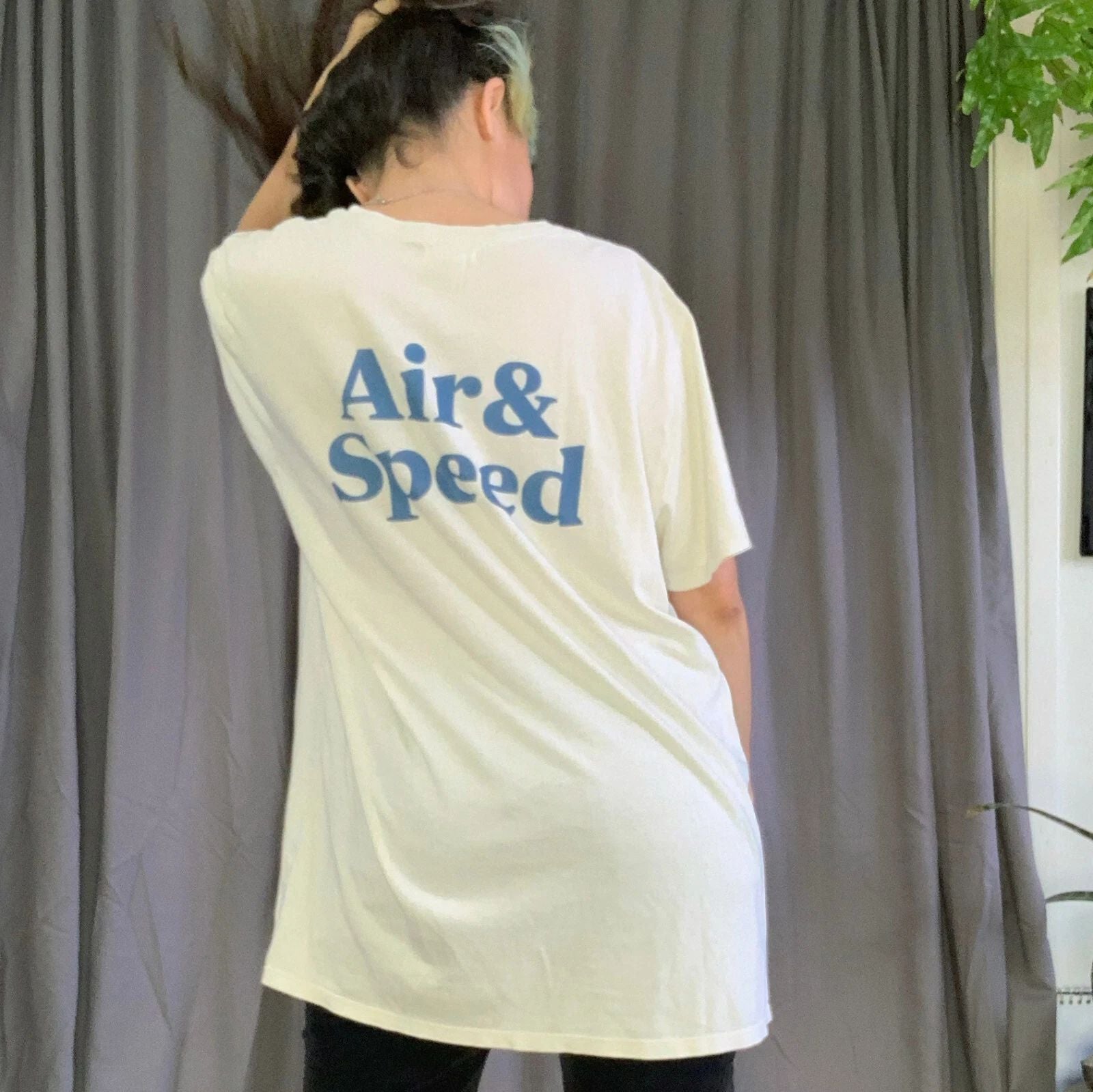 Air & Speed Simple Times Off White & Blue Logo T-Shirt Unisex T-shirt, Sweatshirt, Hoodie, Long Sleeve Tee - T-Shirt, Sweatshirt, Hoodie