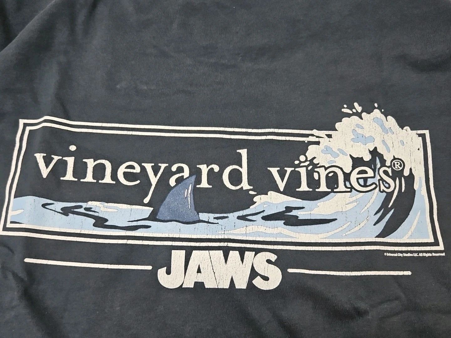 Vineyard Vines Jaws Collab Long Sleeve  T Tee Shirt Xl Shark Week Fin  New NWT Unisex T-shirt, Sweatshirt, Hoodie, Long Sleeve Tee - T-Shirt, Sweatshirt, Hoodie
