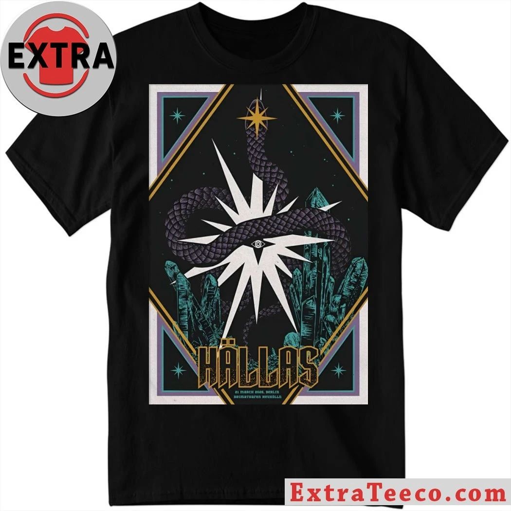 Hallas Berlin Germany 3 21 2026 Poster Shirt Unisex T-shirt, Sweatshirt, Hoodie, Long Sleeve Tee - T-Shirt, Sweatshirt, Hoodie