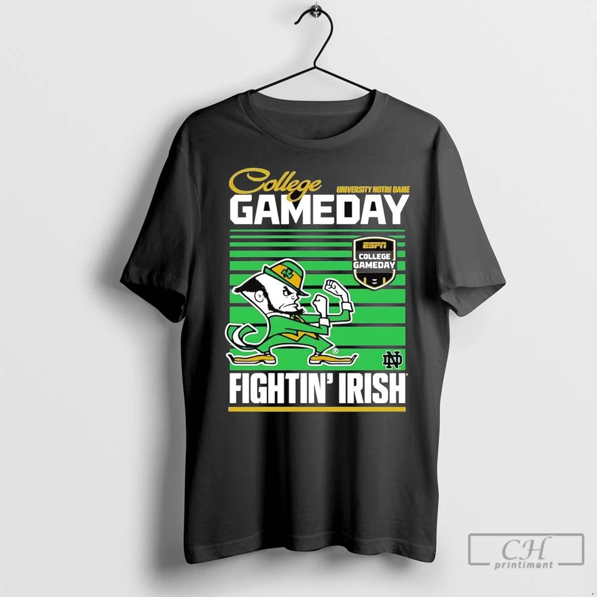 Premium Notre Dame Fighting Irish College Gameday 2025 Unisex T-shirt, Sweatshirt, Hoodie, Long Sleeve Tee - T-Shirt, Sweatshirt, Hoodie