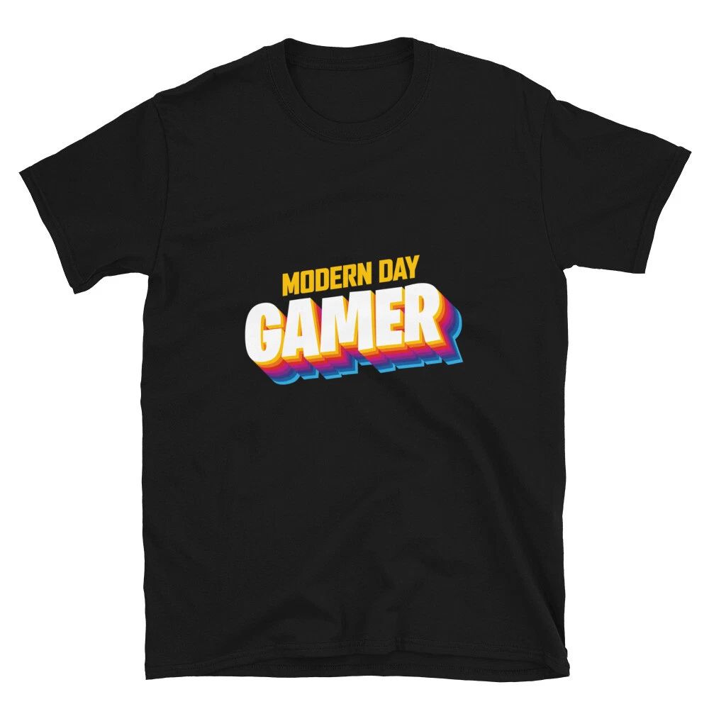 modern day gamer unisex t-shirt Unisex T-shirt, Sweatshirt, Hoodie, Long Sleeve Tee - T-Shirt, Sweatshirt, Hoodie