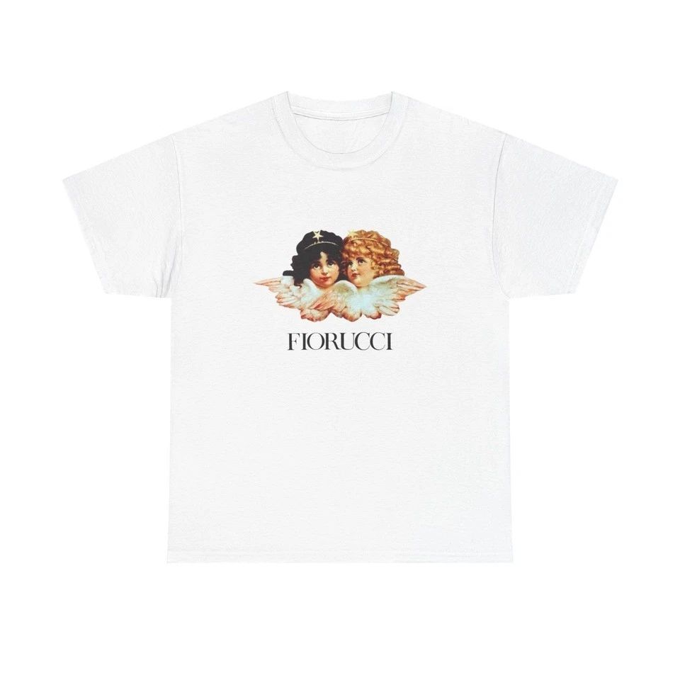 Fiorucci Vintage Graphic Unisex White T Shirt S-5XL N8686 Unisex T-shirt, Sweatshirt, Hoodie, Long Sleeve Tee - T-Shirt, Sweatshirt, Hoodie