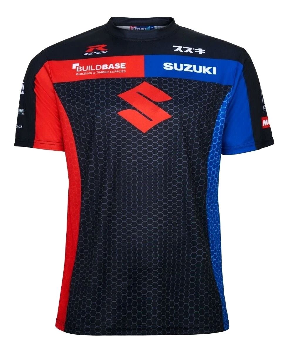 Buildbase Suzuki Superbike Official Team Printed T-Shirt Tee Kids Size 2-3 BNWT Unisex T-shirt, Sweatshirt, Hoodie, Long Sleeve Tee - T-Shirt, Sweatshirt, Hoodie