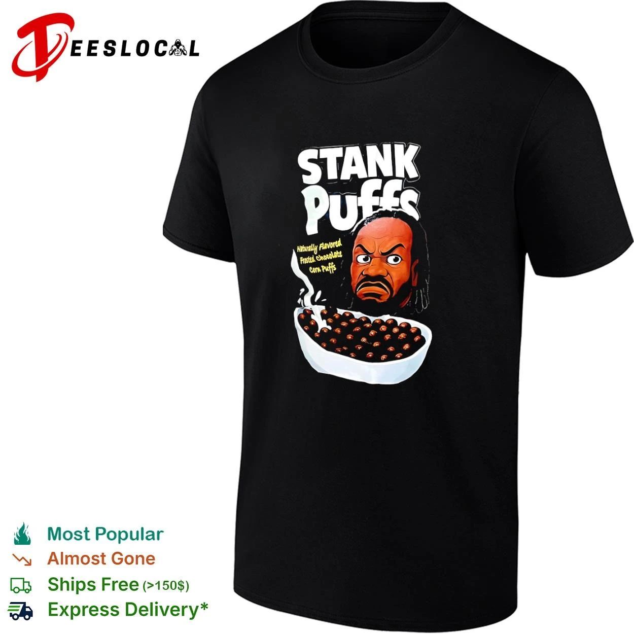 Stank Puffs Naturally Flavored Frosted Chocolate Corn Puffs T-shirt Unisex T-shirt, Sweatshirt, Hoodie, Long Sleeve Tee - T-Shirt, Sweatshirt, Hoodie