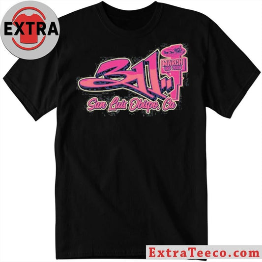 311 Match 3 3 2026 San Luis Obispo CA Shirt Unisex T-shirt, Sweatshirt, Hoodie, Long Sleeve Tee - T-Shirt, Sweatshirt, Hoodie
