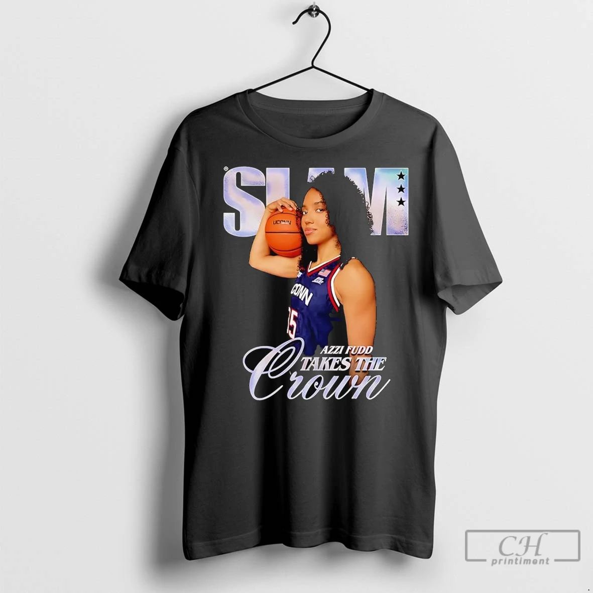 Premium Azzi Fudd Takes Her Crown Unisex T-shirt, Sweatshirt, Hoodie, Long Sleeve Tee - T-Shirt, Sweatshirt, Hoodie