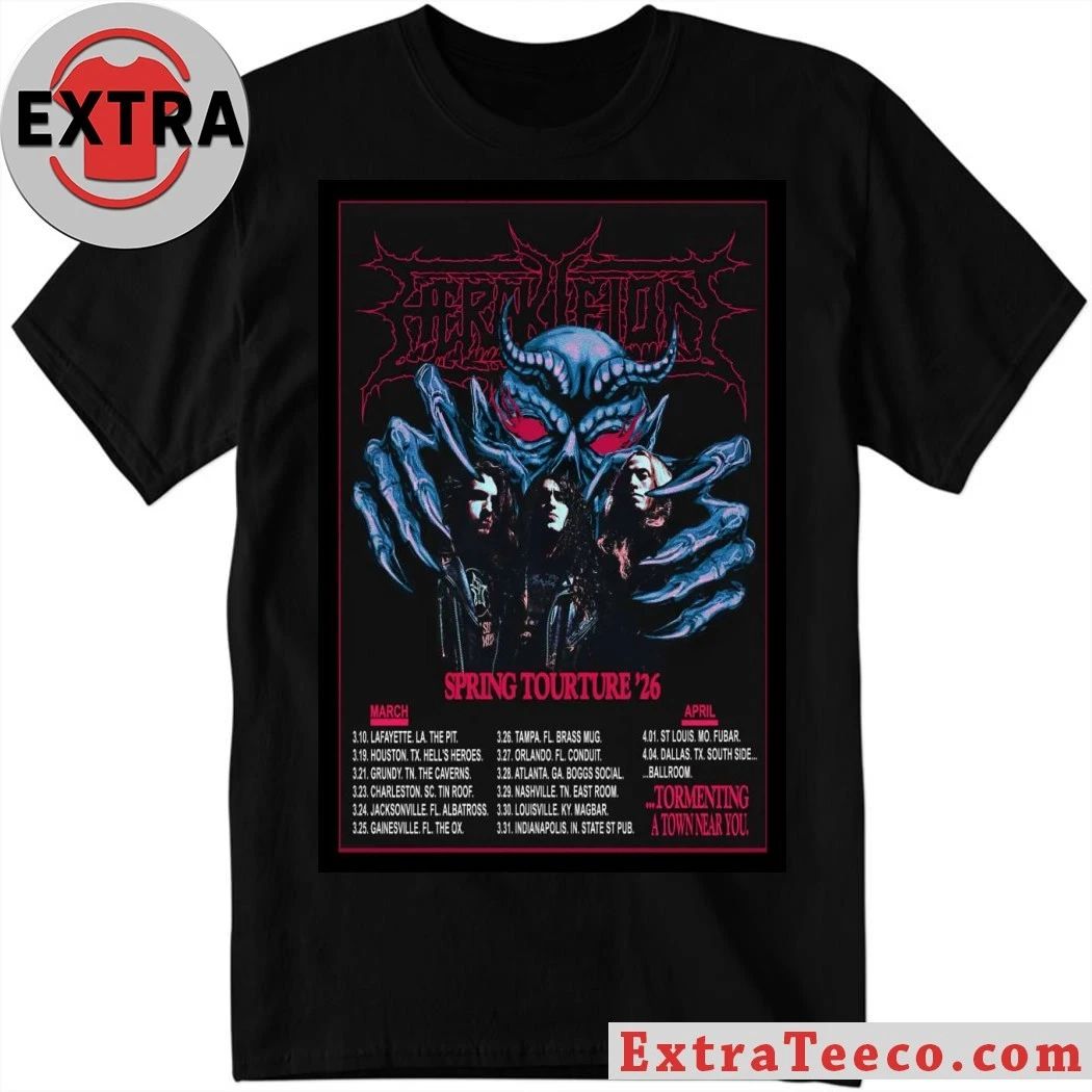 HERAKLEION 2026 Spring Tour Poster Shirt Unisex T-shirt, Sweatshirt, Hoodie, Long Sleeve Tee - T-Shirt, Sweatshirt, Hoodie
