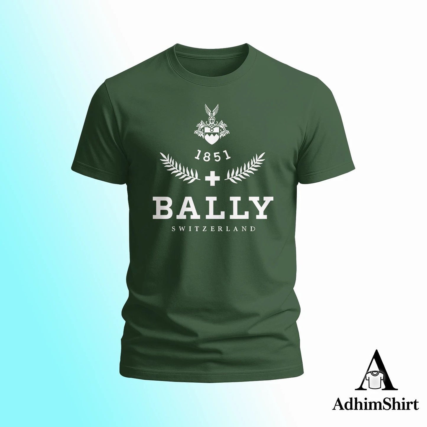 BALLY SWERZERLAND 1851  Logo FUNNY T-SHIRT S-5XL USA many colors Unisex T-shirt, Sweatshirt, Hoodie, Long Sleeve Tee - T-Shirt, Sweatshirt, Hoodie