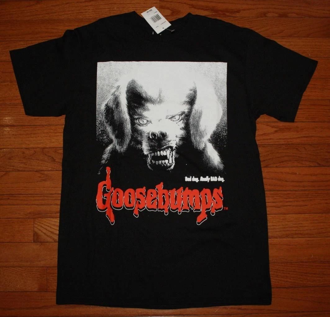 Mens GOOSEBUMPS Graphic Tee Black Size XL T-Shirt BAD DOG REALLY BAD DOG *T3 Unisex T-shirt, Sweatshirt, Hoodie, Long Sleeve Tee - T-Shirt, Sweatshirt, Hoodie