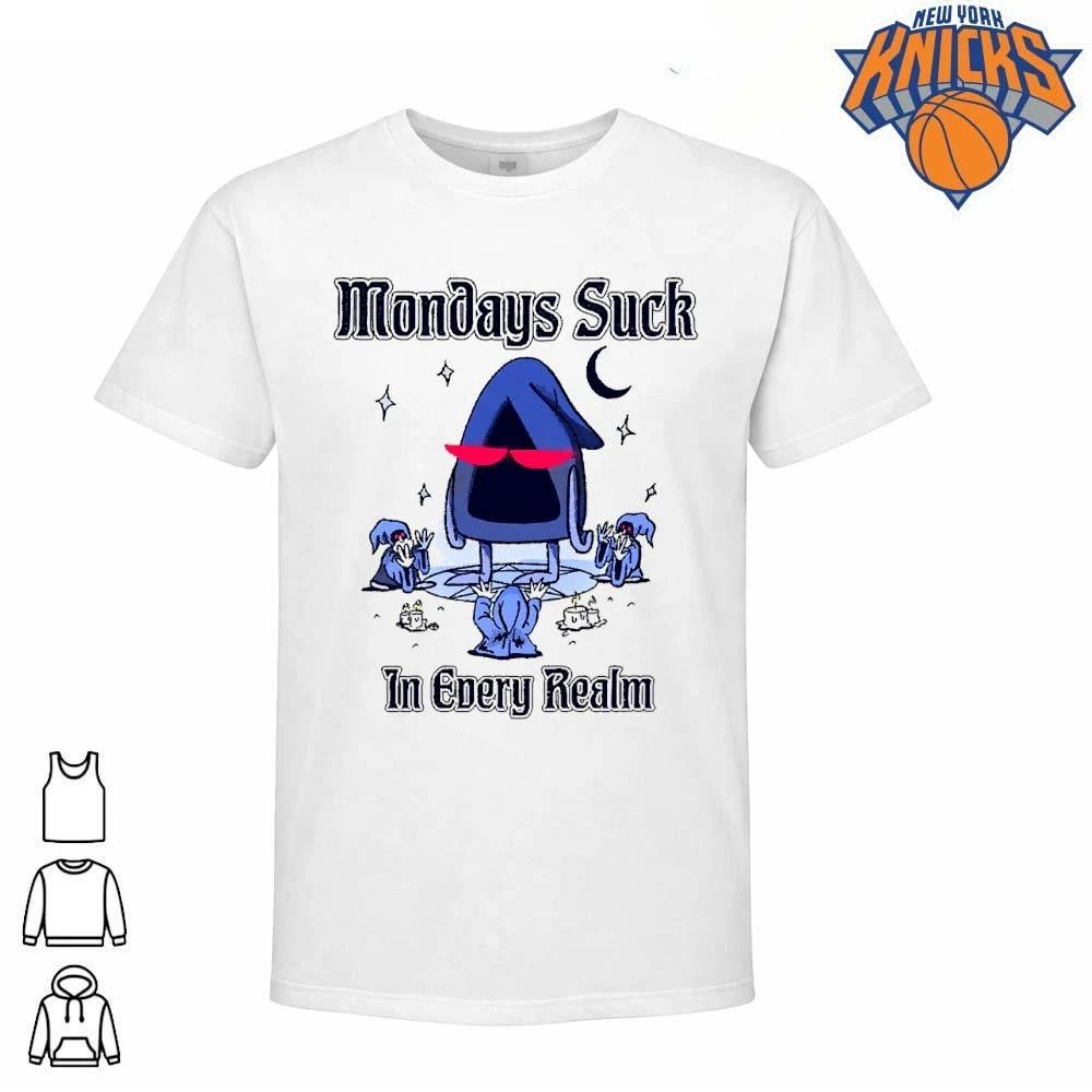Mondays Suck In Every Realm Cult Wizard Funny Meme Shirt Unisex T-shirt, Sweatshirt, Hoodie, Long Sleeve Tee - T-Shirt, Sweatshirt, Hoodie