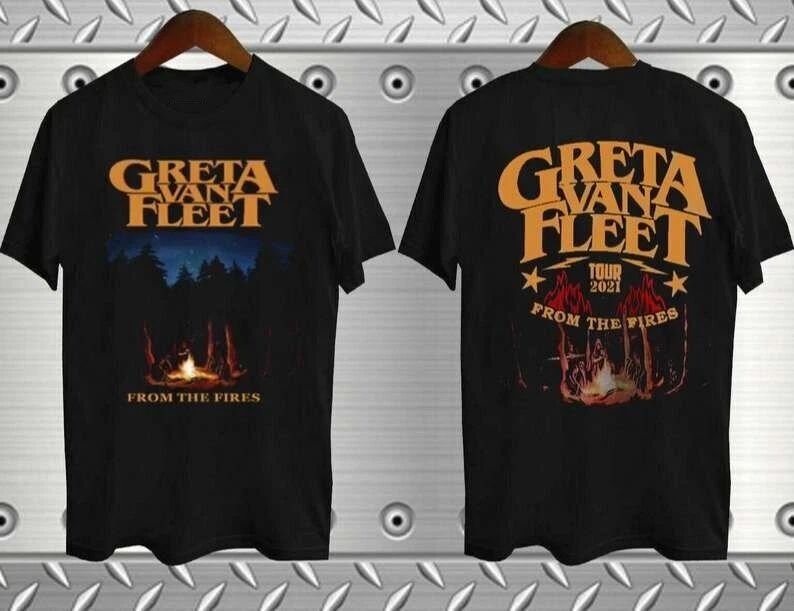 Greta Van Fleet From The Fires T-Shirt Unisex T-shirt, Sweatshirt, Hoodie, Long Sleeve Tee - T-Shirt, Sweatshirt, Hoodie