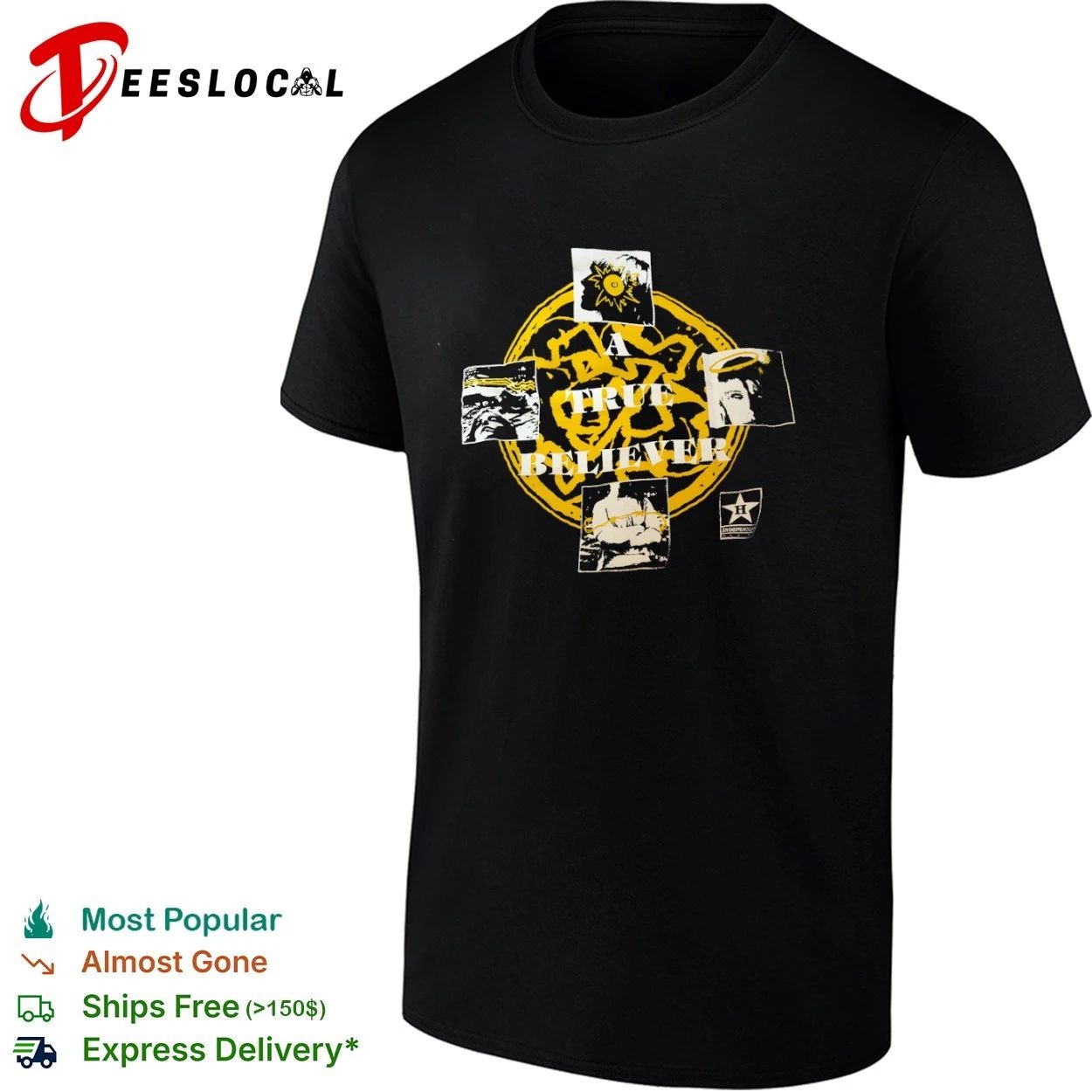 A True Believer Independent Artists Graphic Apparel T-shirt Unisex T-shirt, Sweatshirt, Hoodie, Long Sleeve Tee - T-Shirt, Sweatshirt, Hoodie