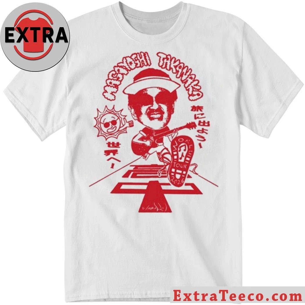Masayoshi Takanaka Super Takanaka World Tour 2026 Shirt Unisex T-shirt, Sweatshirt, Hoodie, Long Sleeve Tee - T-Shirt, Sweatshirt, Hoodie