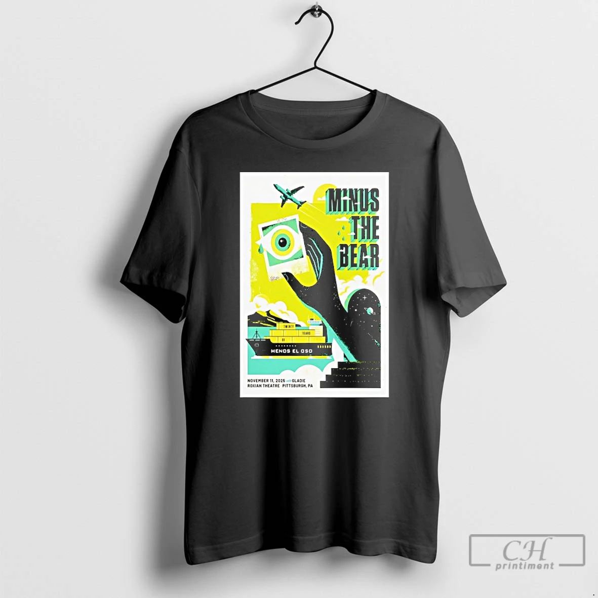 Premium Minus The Bear Concert Pittsburgh Pa Nov 11 2025 T Shirts Unisex T-shirt, Sweatshirt, Hoodie, Long Sleeve Tee - T-Shirt, Sweatshirt, Hoodie
