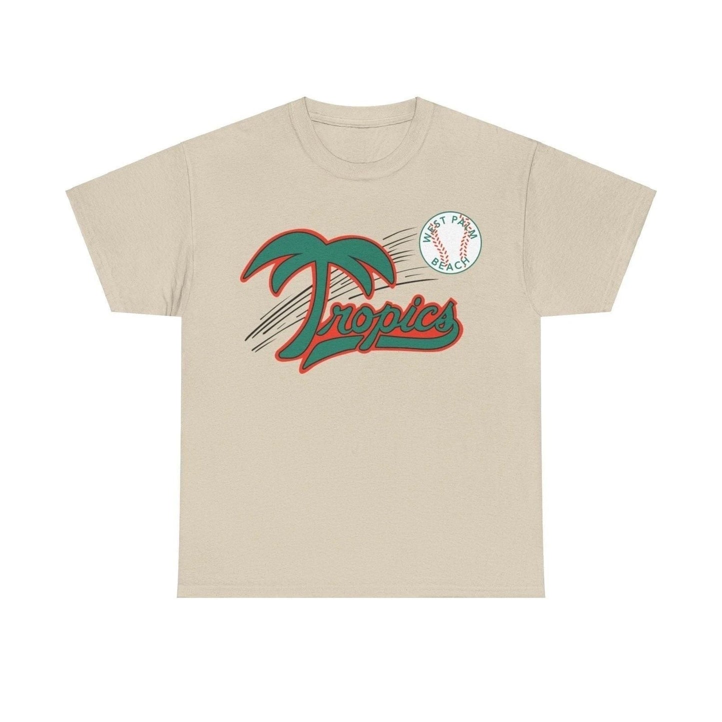 West Palm Beach Tropics Senior Nostalgic Retro Baseball Team T-shirt Unisex T-shirt, Sweatshirt, Hoodie, Long Sleeve Tee - T-Shirt, Sweatshirt, Hoodie
