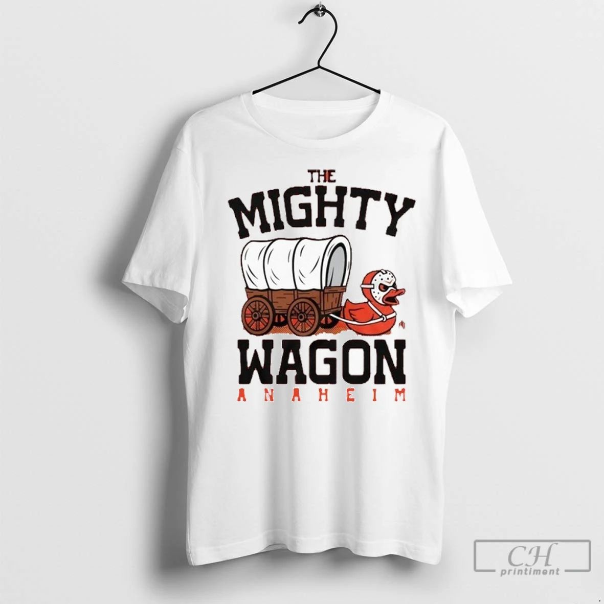 Premium The Mighty Wagon Anaheim Ducks Unisex T-shirt, Sweatshirt, Hoodie, Long Sleeve Tee - T-Shirt, Sweatshirt, Hoodie