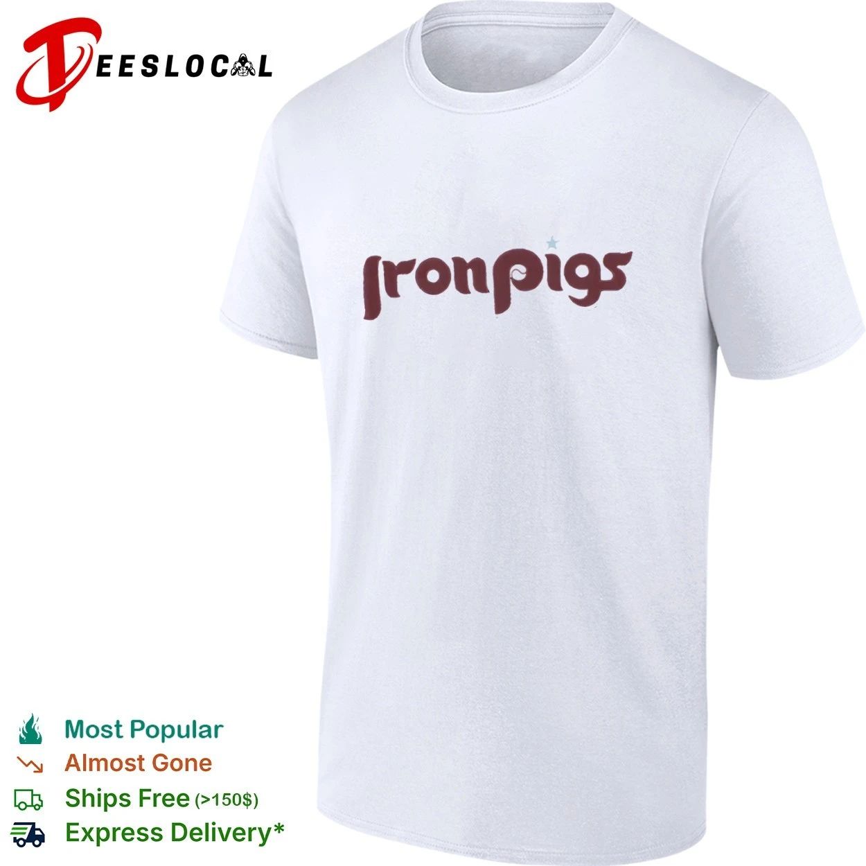 IronPigs Lehigh Valley IronPigs Minor League Baseball T-shirt Unisex T-shirt, Sweatshirt, Hoodie, Long Sleeve Tee - T-Shirt, Sweatshirt, Hoodie