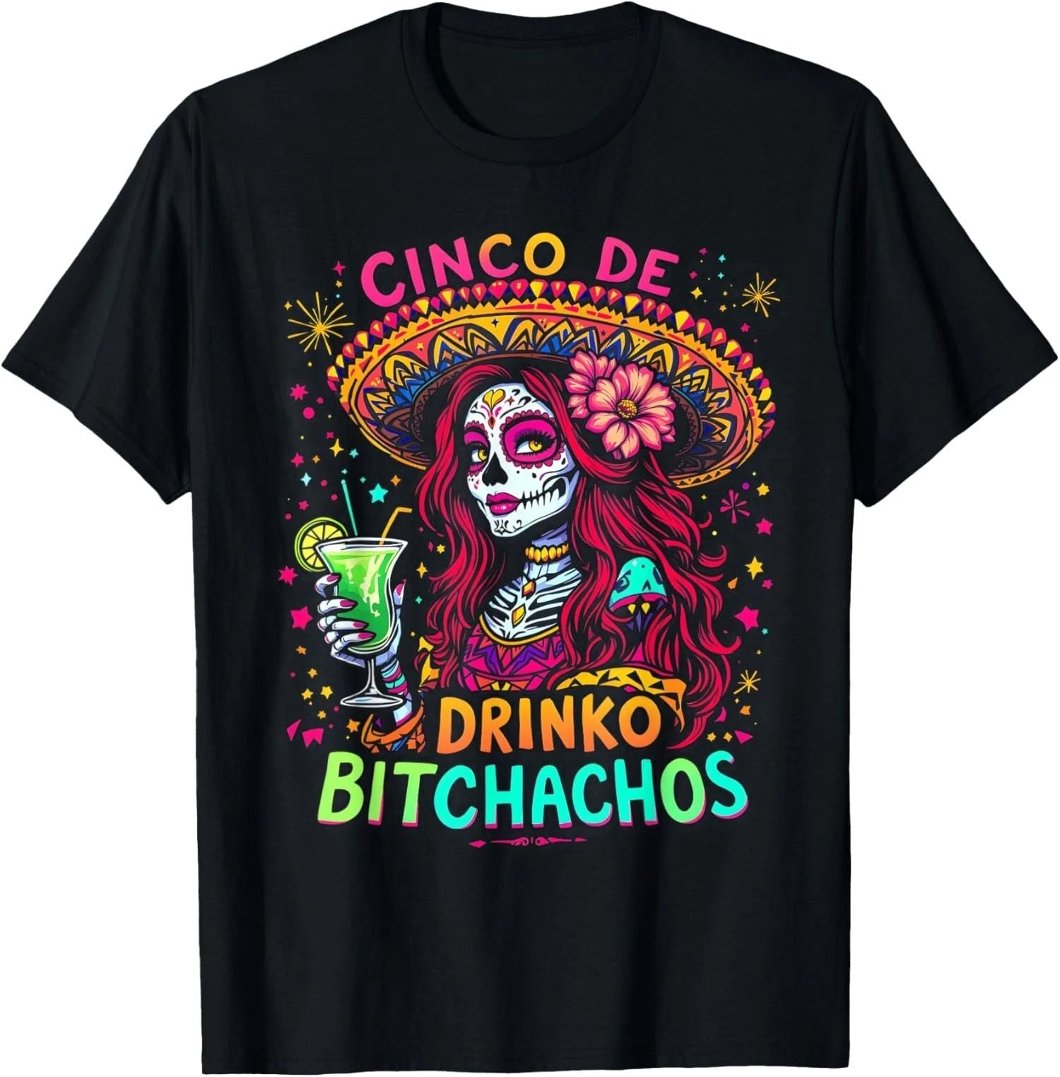 Cinco De Mayo Funny Mexican Party Cinco De Drinko Unisex T-Shirt Unisex T-shirt, Sweatshirt, Hoodie, Long Sleeve Tee - T-Shirt, Sweatshirt, Hoodie
