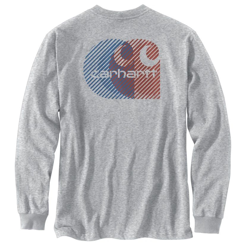 CARHARTT MEN'S TALL L/S PKT GRAPHIC TEE-SAVE NOW & BUY MORE!!! Unisex T-shirt, Sweatshirt, Hoodie, Long Sleeve Tee - T-Shirt, Sweatshirt, Hoodie