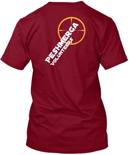 Peshmerga Volunteers Aid Mission Tee T-Shirt Made in the USA Size S to 5XL Unisex T-shirt, Sweatshirt, Hoodie, Long Sleeve Tee - T-Shirt, Sweatshirt, Hoodie