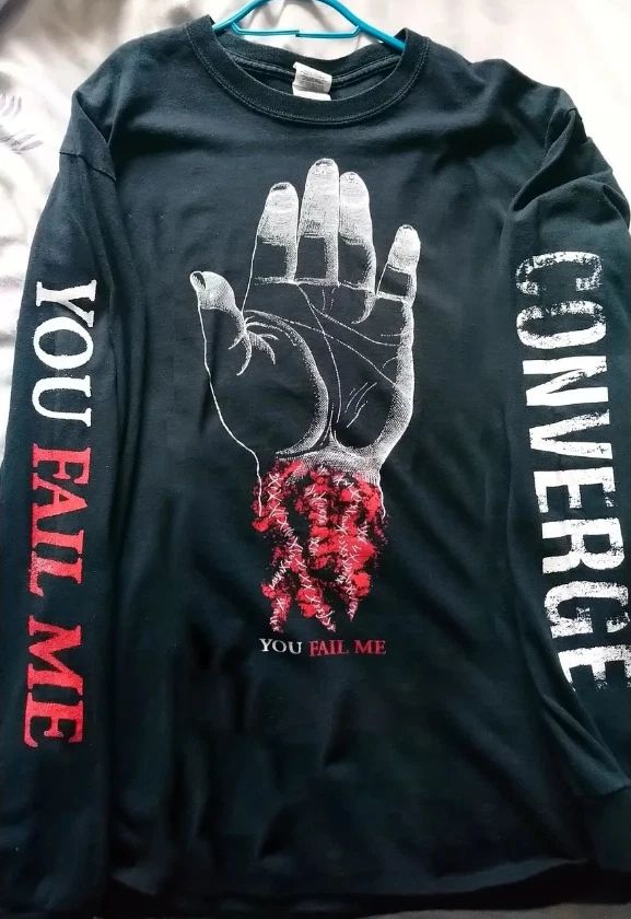 Vintage Converge Metal Band You Fail Me Black Long Sleeve S to 5XL 2F1993 Unisex T-shirt, Sweatshirt, Hoodie, Long Sleeve Tee - T-Shirt, Sweatshirt, Hoodie