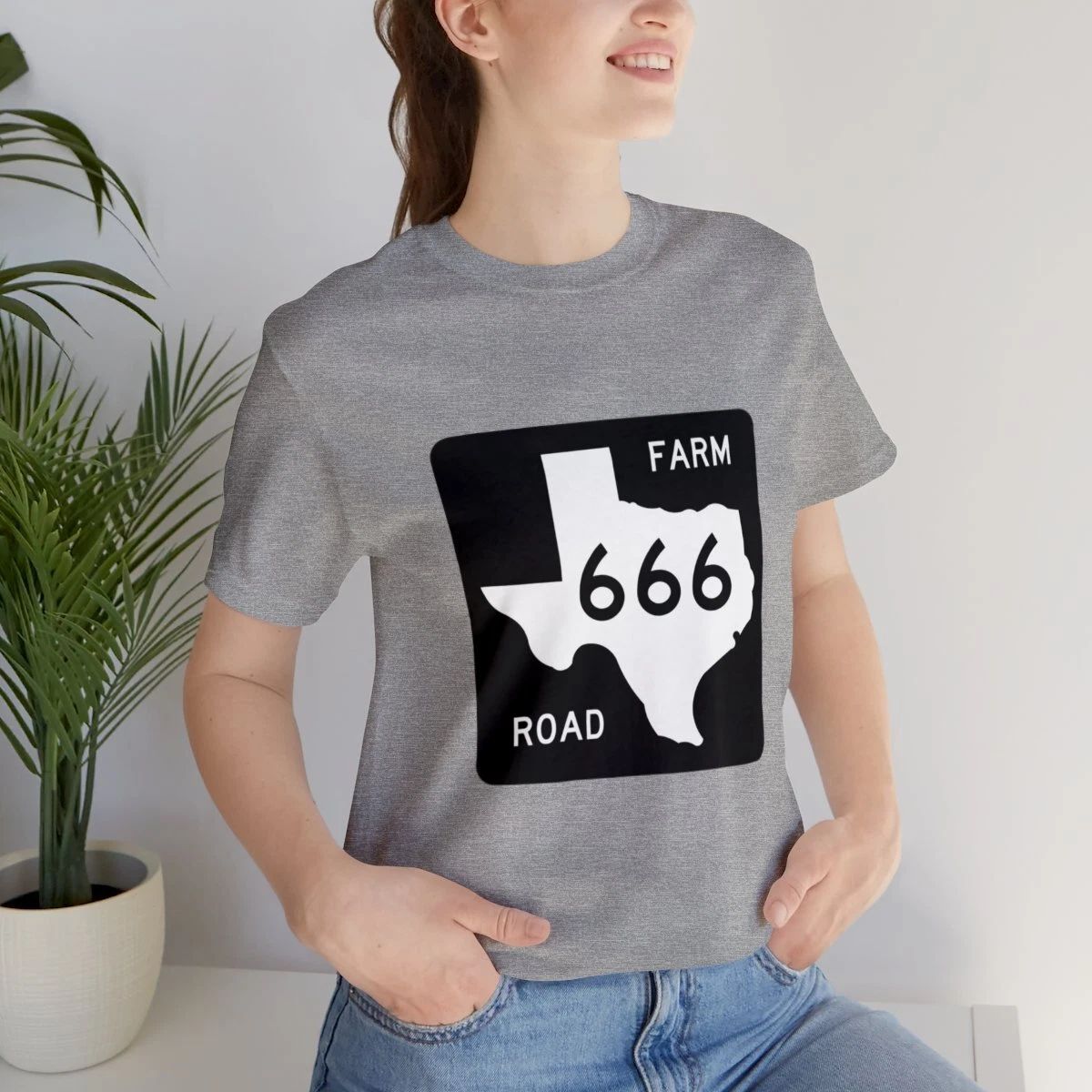Texas FM 666 T-Shirt Unisex T-shirt, Sweatshirt, Hoodie, Long Sleeve Tee - T-Shirt, Sweatshirt, Hoodie