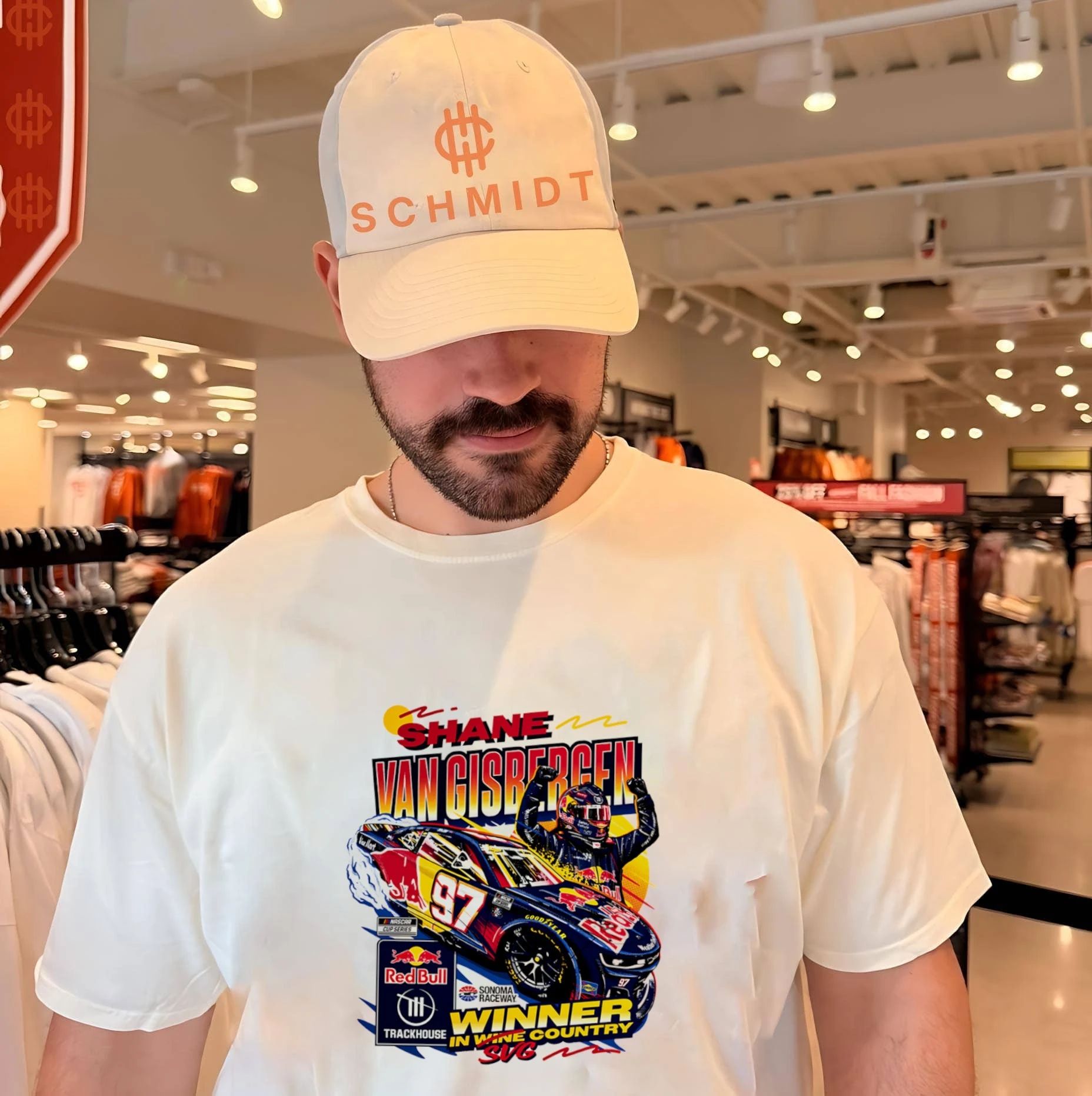 Shane van Gisbergen Trackhouse Racing Winner in Wine Country 2026 shirt Unisex T-shirt, Sweatshirt, Hoodie, Long Sleeve Tee - T-Shirt, Sweatshirt, Hoodie
