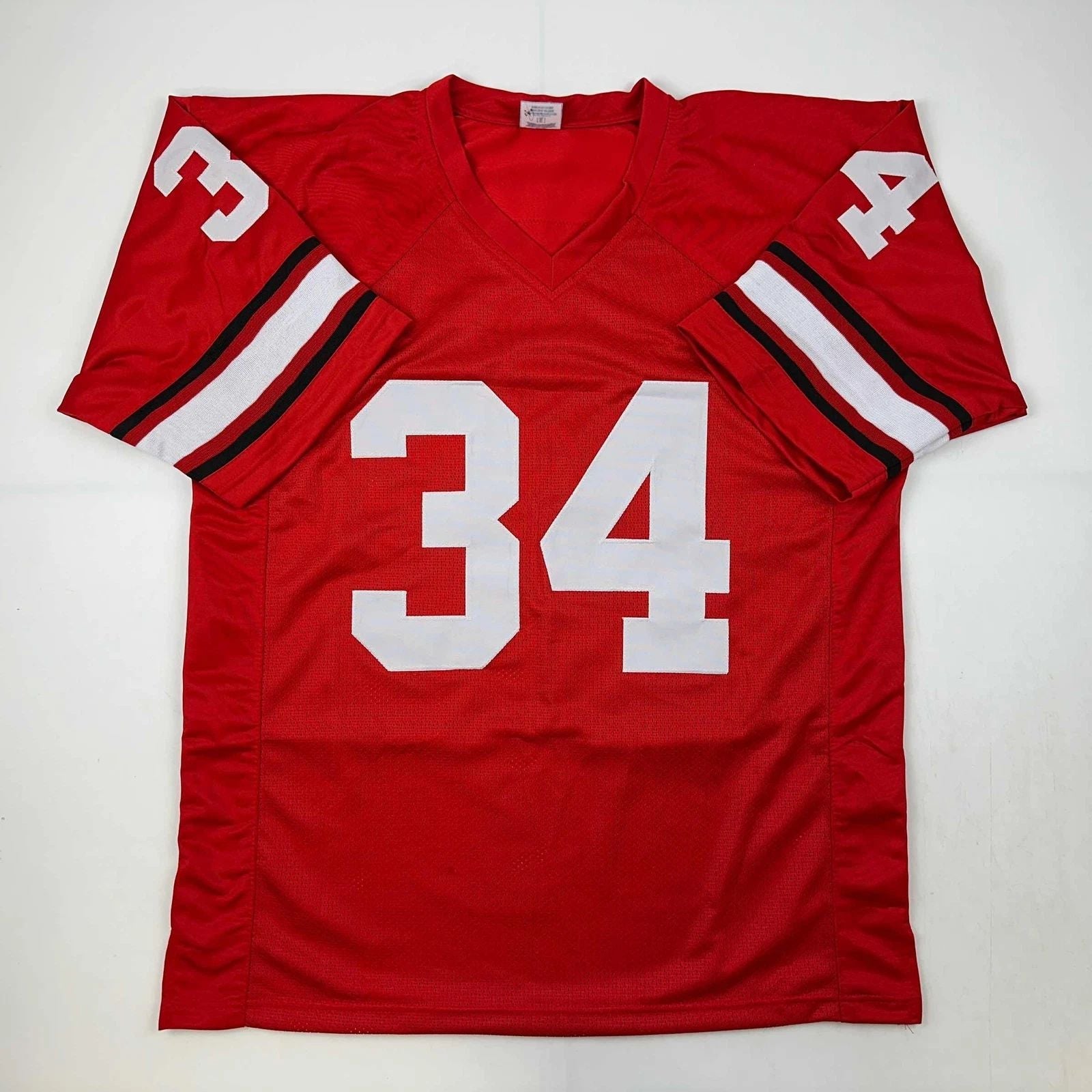 Herschel Walker Georgia Red Reprint Jersey Unisex T-shirt, Sweatshirt, Hoodie, Long Sleeve Tee - T-Shirt, Sweatshirt, Hoodie