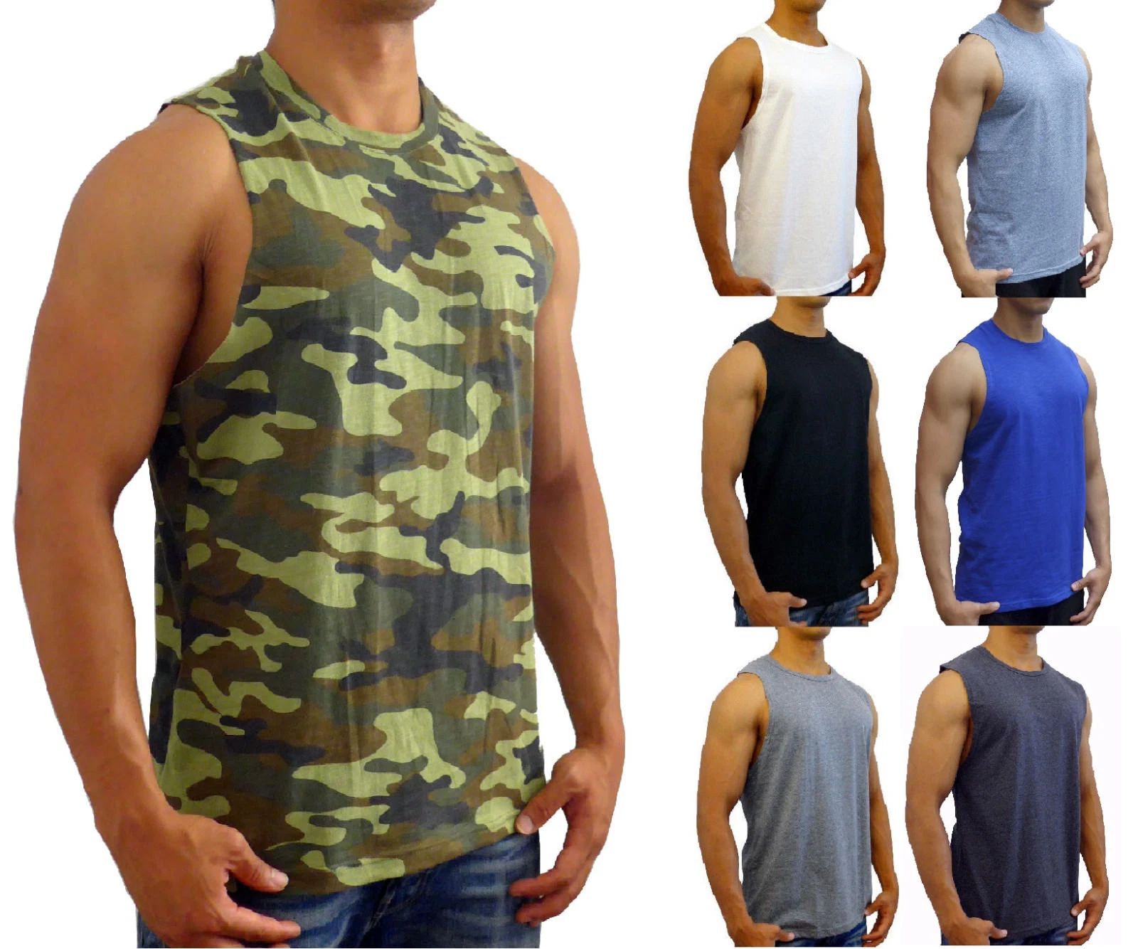 NEW MENS  MUSCLE TANK SLEEVELESS TOP BODYBUIDING GYM SPORT FASHION SHIRT #09 Unisex T-shirt, Sweatshirt, Hoodie, Long Sleeve Tee - T-Shirt, Sweatshirt, Hoodie