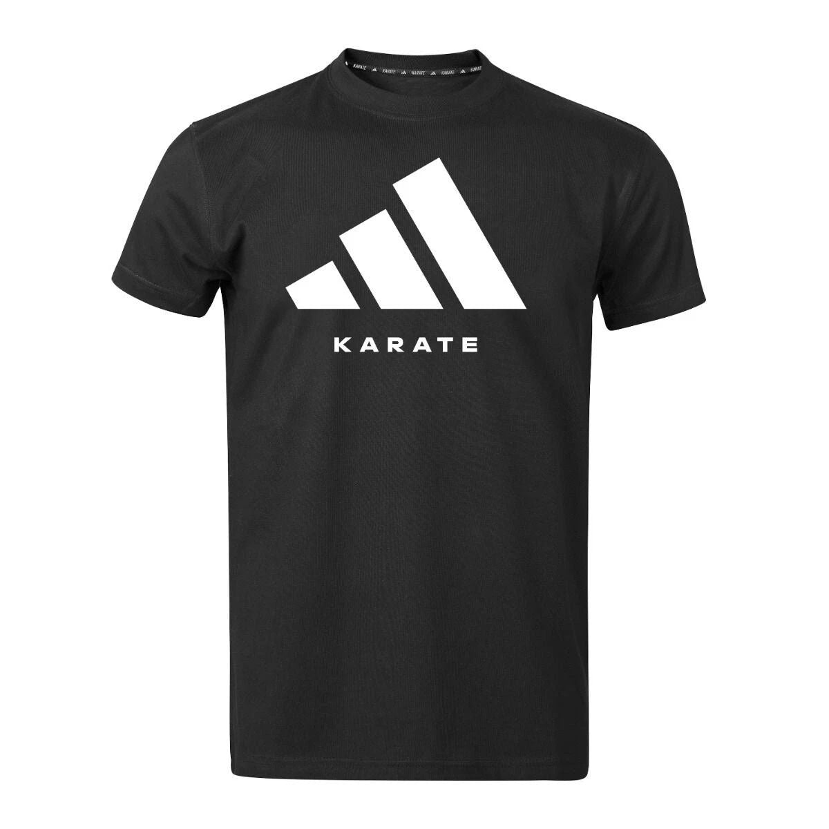 adidas Karate T-Shirt Black Casual Training 100% Cotton Mens Unisex T-shirt, Sweatshirt, Hoodie, Long Sleeve Tee - T-Shirt, Sweatshirt, Hoodie