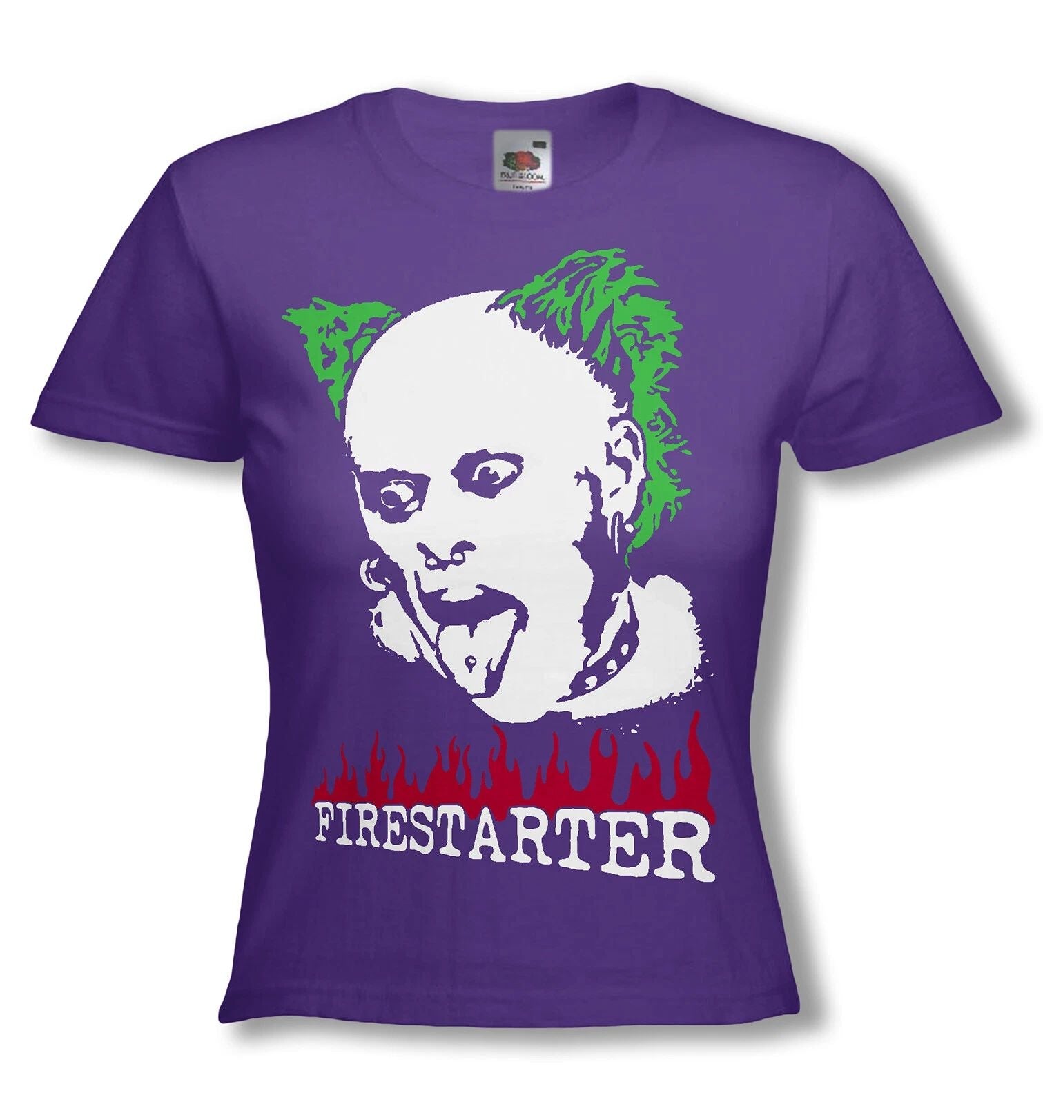 KEITH FLINT FIRESTARTER T-SHIRT - THE PRODIGY - Tribute - Ladies Tee and Strap Unisex T-shirt, Sweatshirt, Hoodie, Long Sleeve Tee - T-Shirt, Sweatshirt, Hoodie