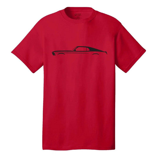 1969 Ford Mustang Fastback Silhouette t-shirt muscle car classic boss 302 racing Unisex T-shirt, Sweatshirt, Hoodie, Long Sleeve Tee - T-Shirt, Sweatshirt, Hoodie