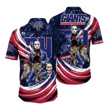 New York Giants Horror Legends Hawaiian Shirt Unisex T-shirt, Sweatshirt, Hoodie, Long Sleeve Tee - T-Shirt, Sweatshirt, Hoodie