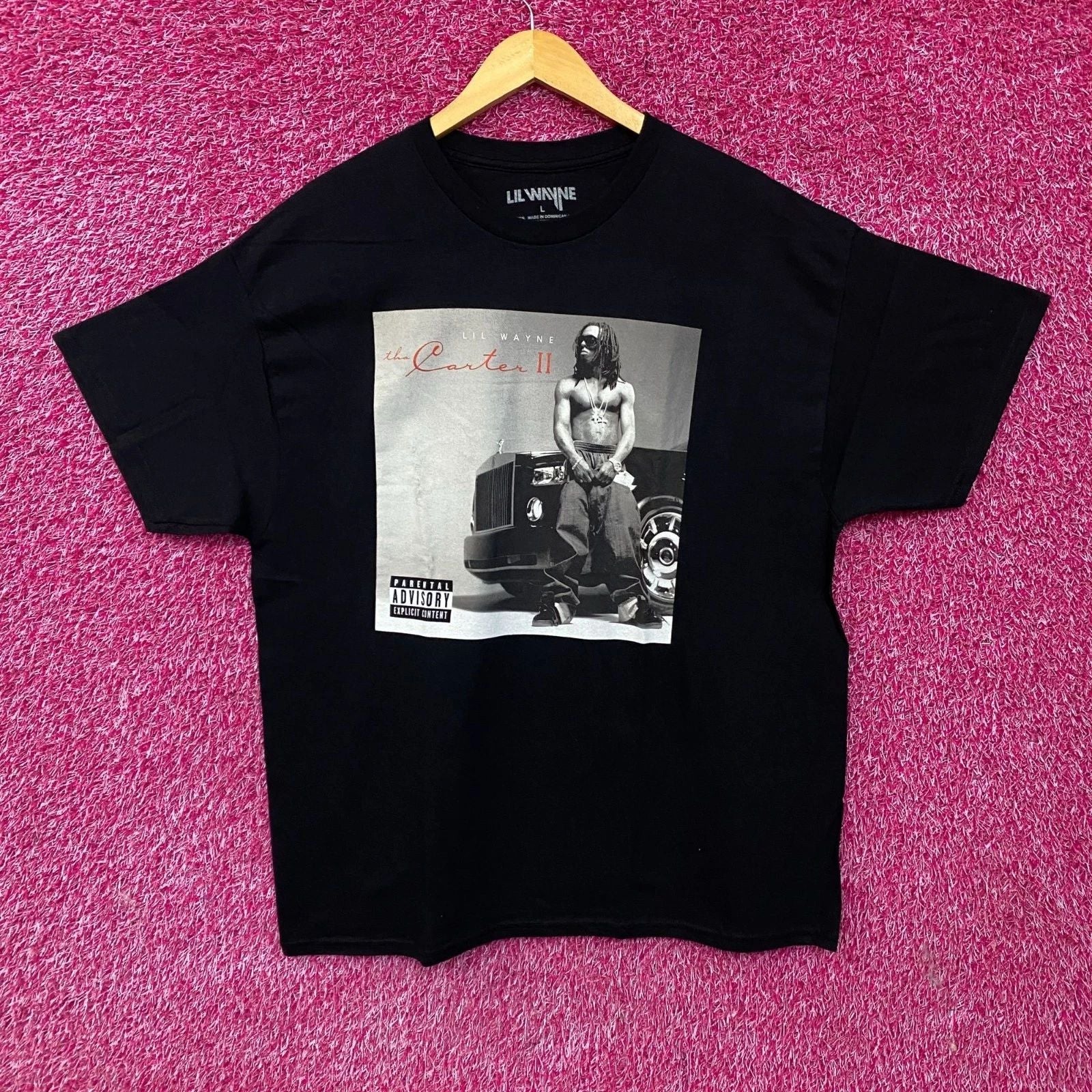 Lil Wayne The Carter II Album Cover Art T-Shirt Large Unisex T-shirt, Sweatshirt, Hoodie, Long Sleeve Tee - T-Shirt, Sweatshirt, Hoodie