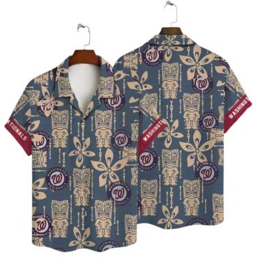 Washington Nationals Island Escape Hawaiian Shirt Unisex T-shirt, Sweatshirt, Hoodie, Long Sleeve Tee - T-Shirt, Sweatshirt, Hoodie