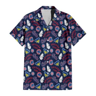 Chicago Cubs Classic Emblem Hawaiian Shirt Unisex T-shirt, Sweatshirt, Hoodie, Long Sleeve Tee - T-Shirt, Sweatshirt, Hoodie